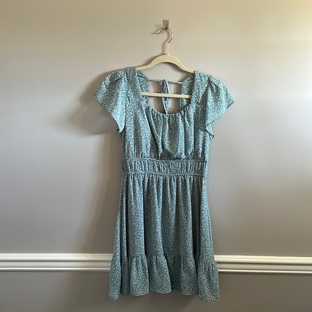 Teal Floral Dress Altar’d State